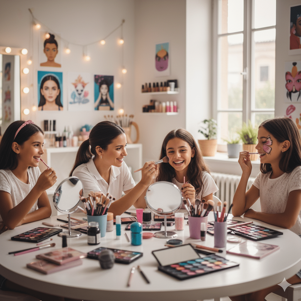 סדנת איפור לילדות